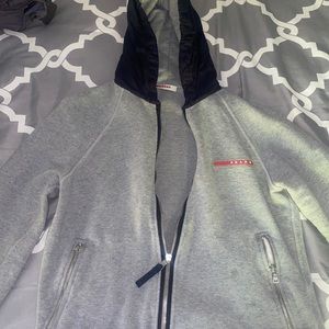 Vintage Prada Linea Rossa Hoodie
